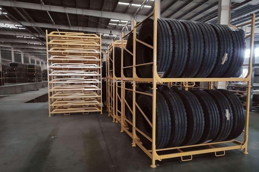 Heavy-Duty Stack Racks 3 Tire Rack Series