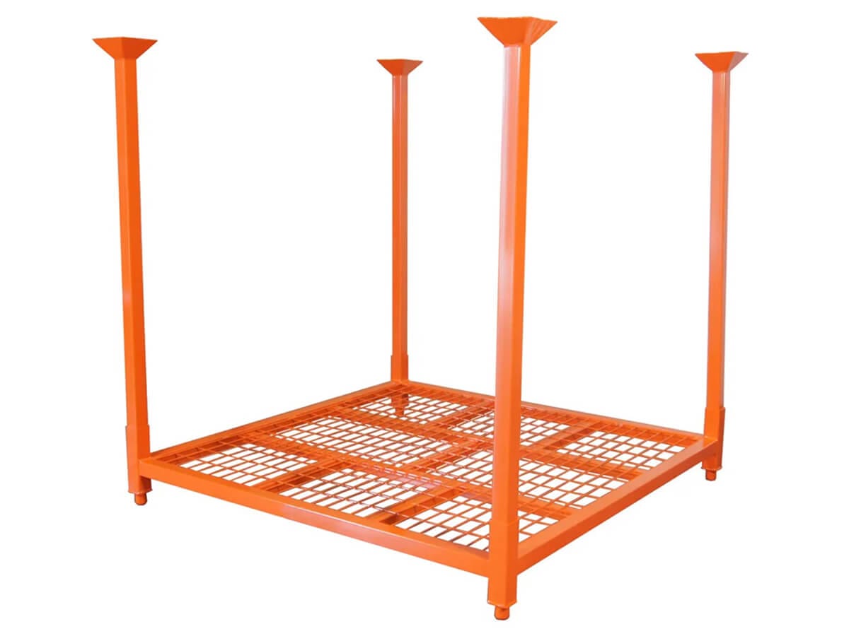 60 with mesh Knock-Down Tire Rack1