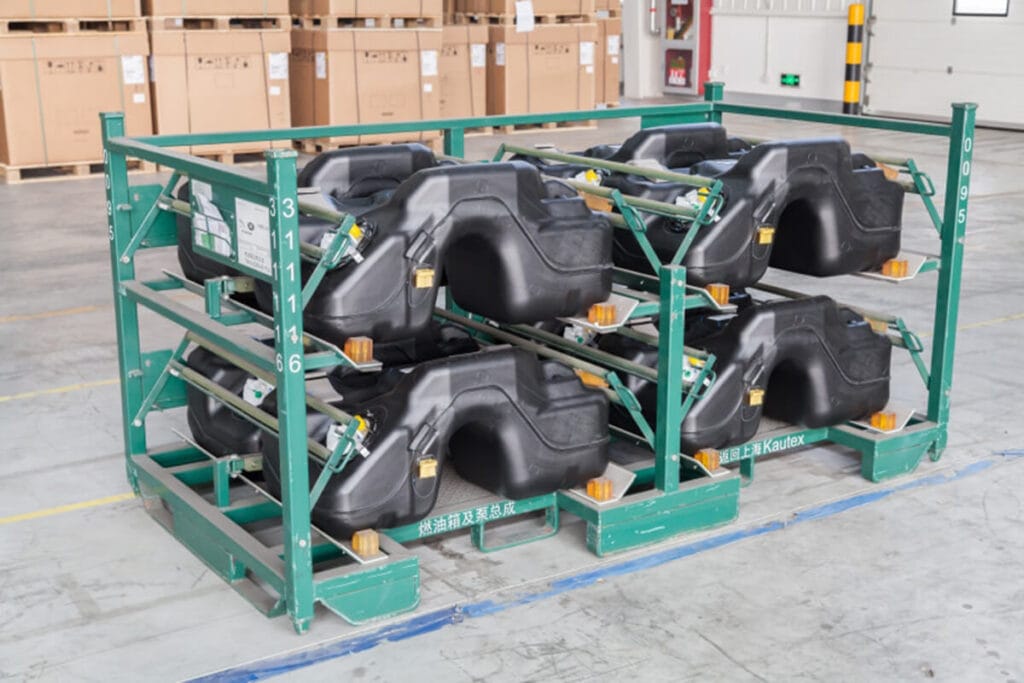 Automotive Fuel Tank Rack