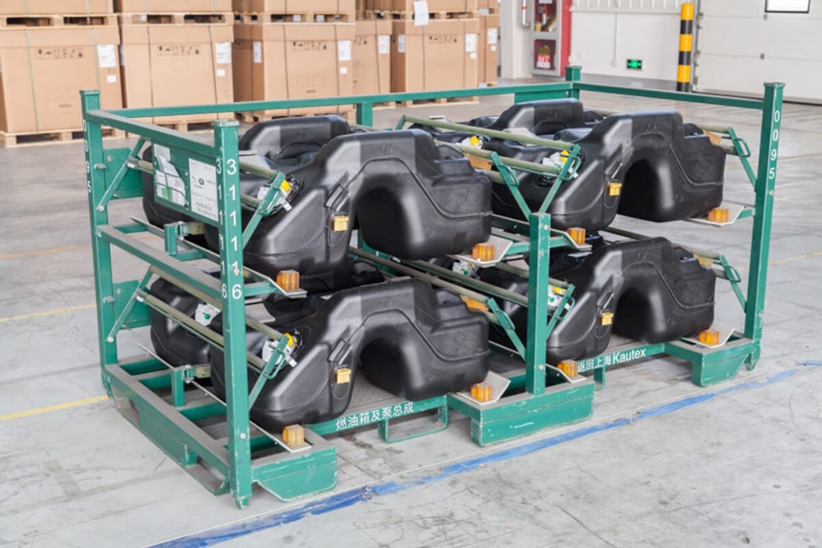 Automotive Fuel Tank Rack