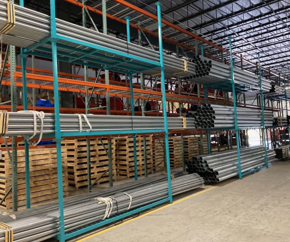 PVC Pipe Storage Racks