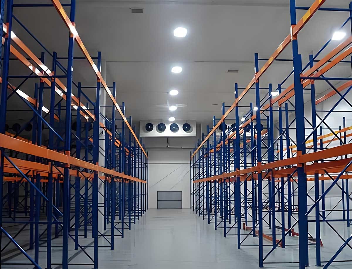 How to Choose Cold Storage Racks for Frozen Food Warehouses | JULI® 1 high density cold storage pallet racking